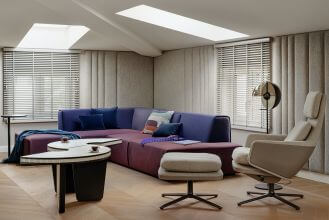 domowe biuro na poddaszu