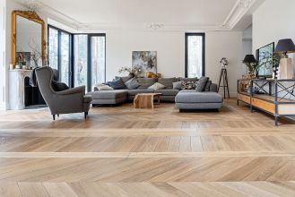 wzory układania podłogi drabinka