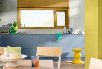 Modne kolory ścian 2026 aranżacja kuchni