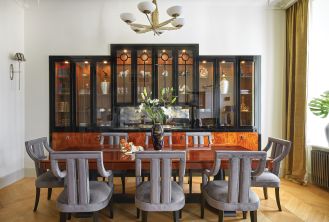 jadalnia w stylu art deco