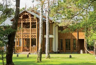 W charakterystycznym stylu Linii Otwockiej.