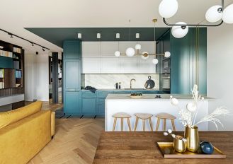 pomysły na kolorowe sufity