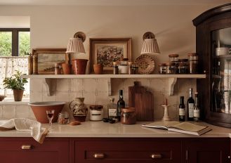 kuchnia w stylu granny chic