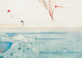 Egea - Zatopione , 1992 r. Graficzne metafory Leszka Rózgi