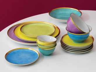Kolekcja Colour w pastelach. Kolorowa porcelana