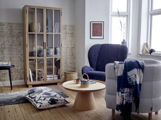 kącik do relaksu w pokoju gościnnym