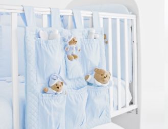 Przybornik na łóżeczko PUCCIO NANAN od włoskiej firmy NANAN. Do kupienia na www.nanan.pl i studiokoniknabiegunach.pl