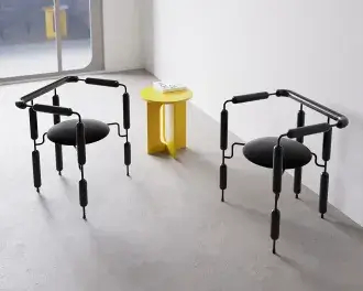 Poodle armchair Mati Sipiora fotel pudel