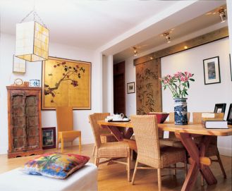 Miejski apartament w orientalnym stylu