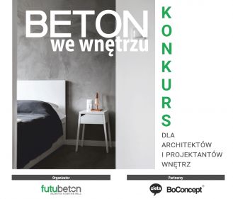 KONKURS BETON WE WNĘTRZU