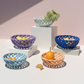 kosze na warzywa i owoce na letni stół