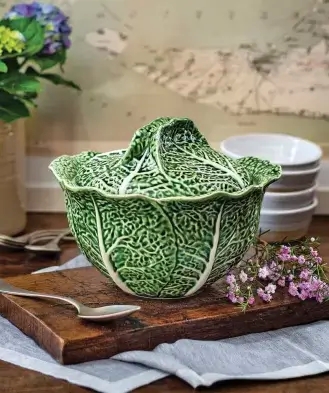 waza w kształcie sałaty