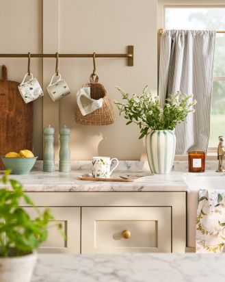 kuchnia styl granny chic