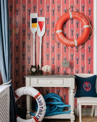 salon w stylu marynistycznym