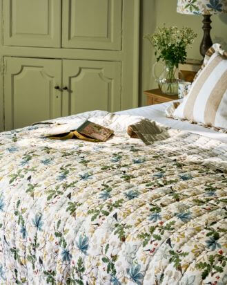 sypialnia granny chic