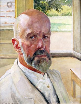 Jacek Malczewski Autoportret , 1924 r., 201. aukcja dzieł sztuki i antyków, dom aukcyjny Rempex