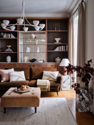 jak dobrać rozmiar dywanu do narożnika