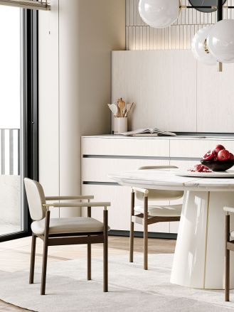 Pantone Cloud Dancer kolor roku 2026 we wnętrzach