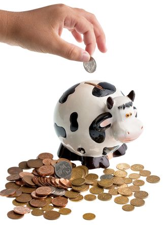 Nie wszystkie trzeba było rozbijać młotkiem. Niektóre otwierały się same, ale dopiero, gdy właściciel zebrał wymarzoną sumę.