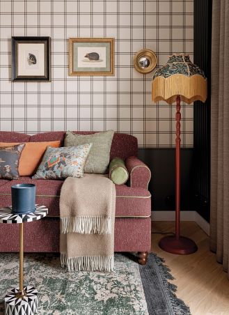 domowe biuro styl angielski