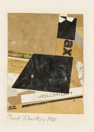 Kurt Schwitters Mleko pełne – projekt opakowania, 1928 r.