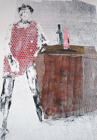 Dom nad jeziorem urządzony w stylu marynistycznym, w bielach i błękitach.