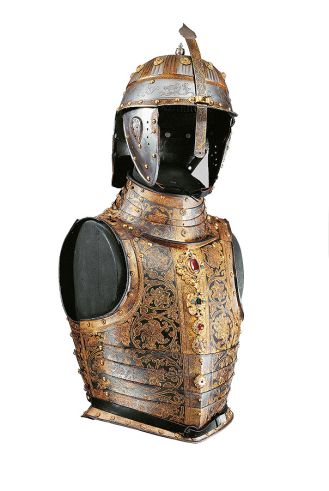 Szyszak i półzbroja Stefana Batorego, ok. 1560 r.