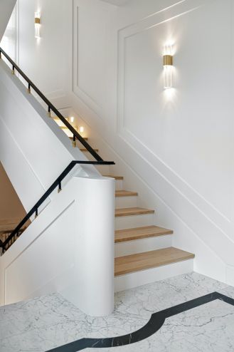 wnętrza modernistycznej willi