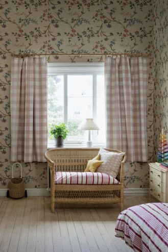 Sypialnia w stylu granny chic