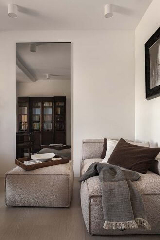 gabinet w apartamencie w porcie praskim