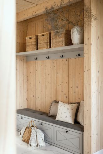 wnętrza domów drewnianych