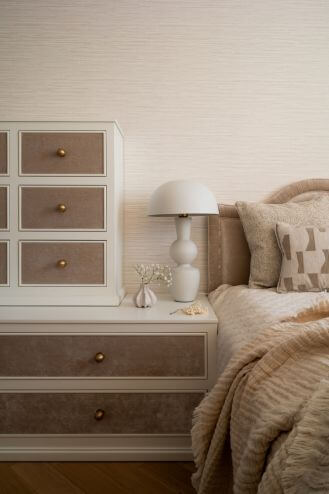 luksusowa kobieca sypialnia modern classic inspiracje