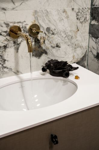 luksusowa łazienka modern classic inspiracje