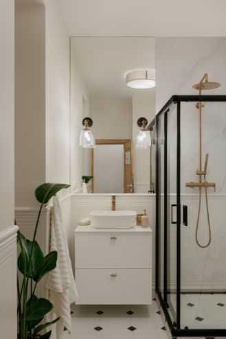 kaszmirowa łazienka