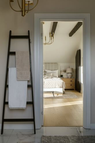 łazienka w stylu modern country