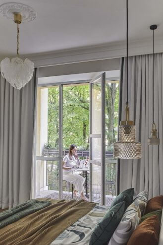 wnętrza mieszkania w kamienicy