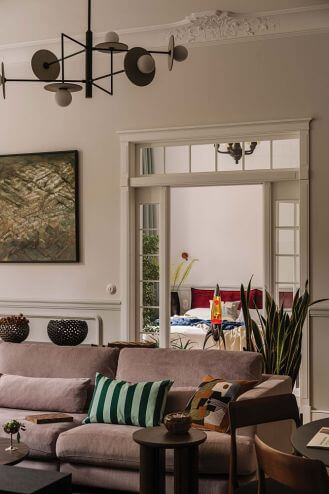 przedwojenny szyk w salonie