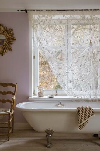 łazienka w stylowym domu z duszą