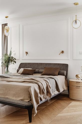 sypialnia w stylu art deco