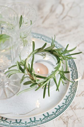 ziołowe obrączki na serwetki