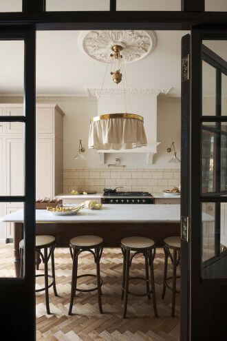 kuchnia w domu wiktoriańskim