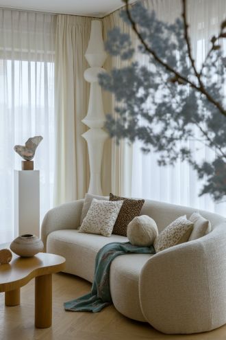 ciepłe i eleganckie wnętrza dla kobiety