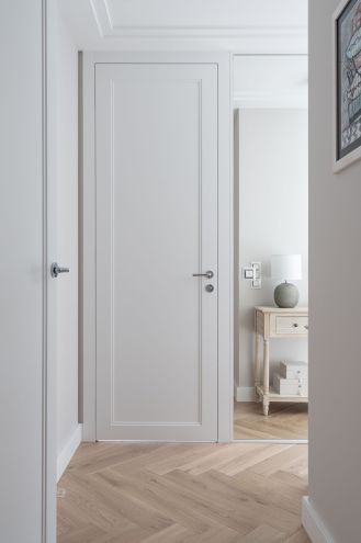 hol przedpokój w stylu hamptons