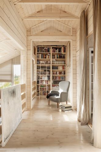 miejsce na książki w domu