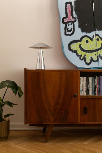 wnętrze urządzone w stylu vintage