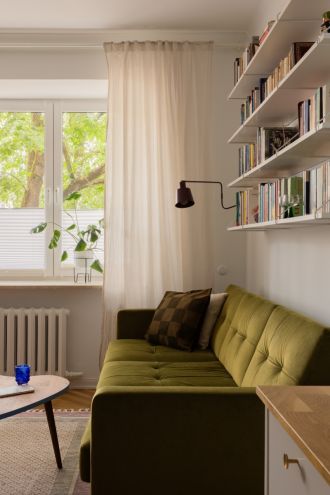 salon w stylu vintage