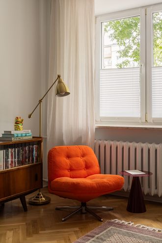 mieszkanie urządzone w stylu vintage