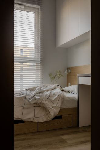 Nowoczesna sypialnia