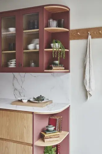 wiszące witrynki kuchenne