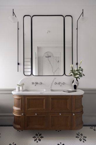 blat zintegrowany z umywalką